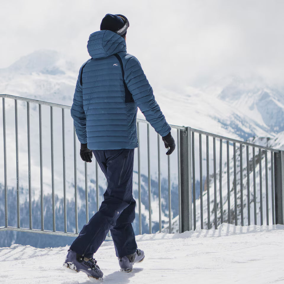 Kjus Men's FRX Blackcomb Hooded Dunjakke Herre - Admiral Blue/KJUS Navy