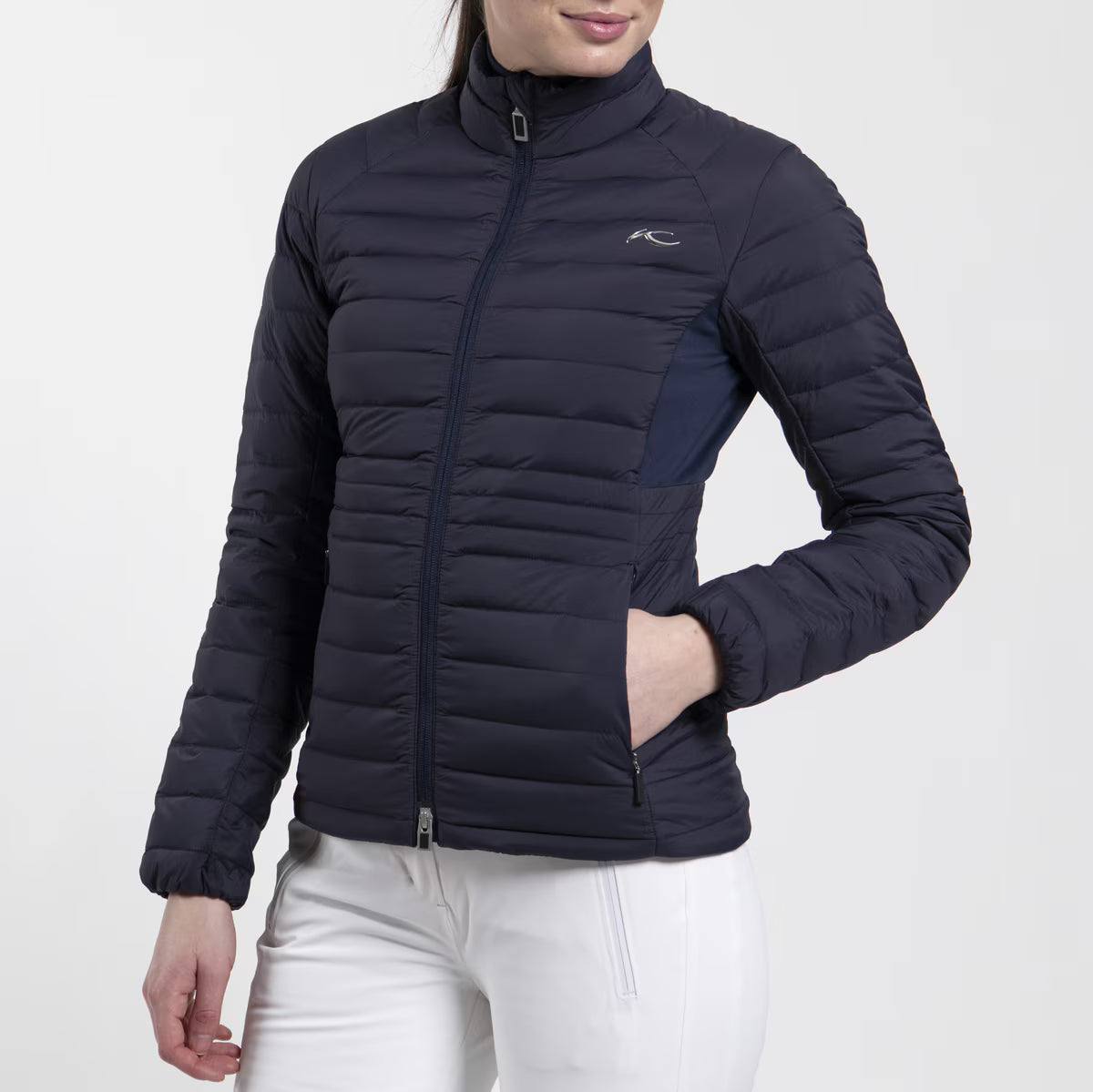Kjus Women's FRX Blackcomb Jacket Dunjakke Dame - Navy - Navy