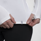 Kjus Women Downhill Midlayer Dame - White/Black -