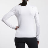 Kjus Women Downhill Midlayer Dame - White/Black -
