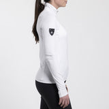 Kjus Women Downhill Midlayer Dame - White/Black -