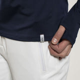 Kjus Women Downhill Midlayer Dame - Navy/Reflective -