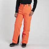 KJUS Boys' Vector Max Trousers Skibukser Børn - Solar Flare/Black