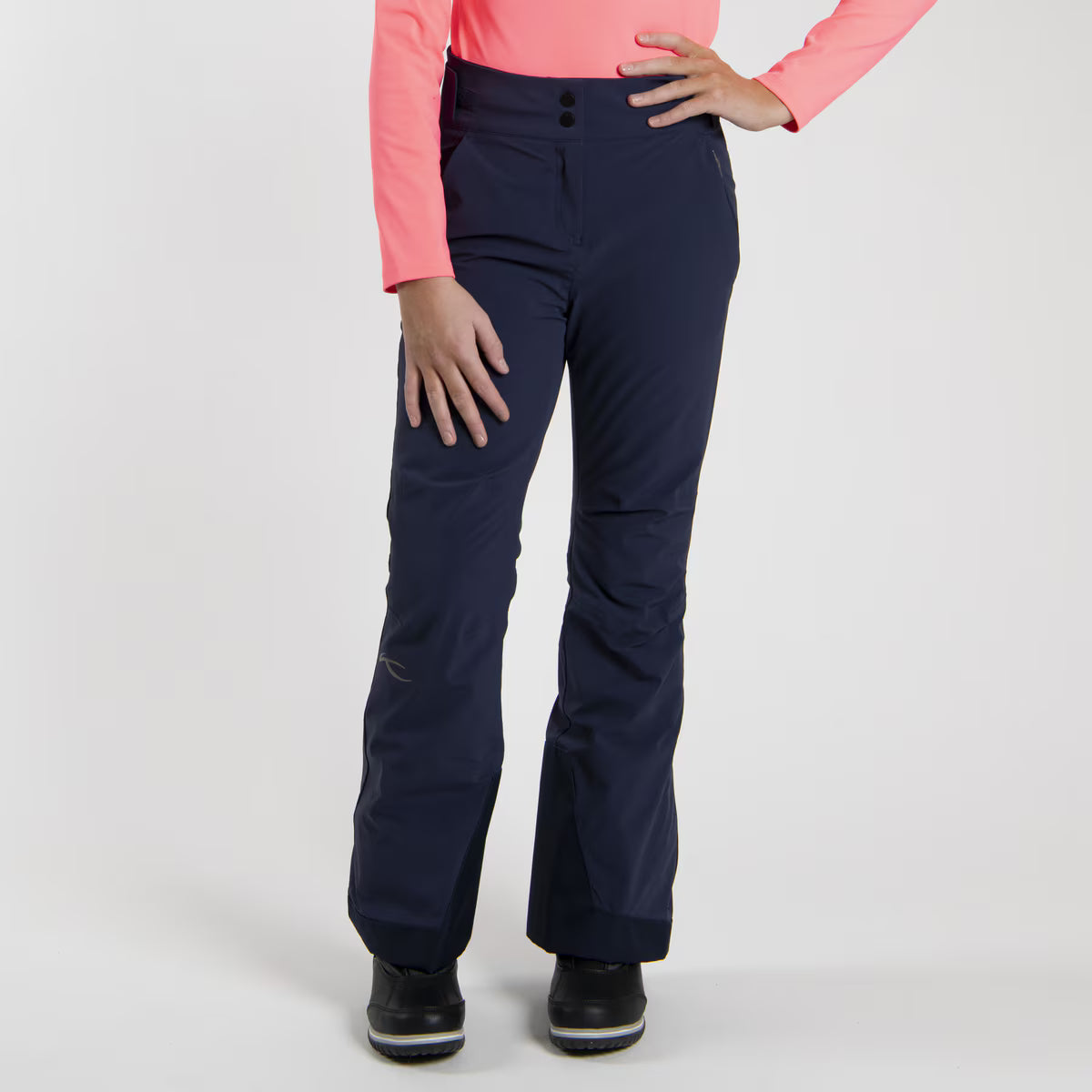 KJUS Girls' Whiteout Trousers Skibukser Børn - Atlanta Blue