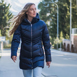 Kjus Women's Flagstaff Coat Frakke Dame - Kjus Navy -