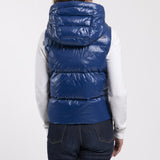 Kjus Women's Vivi Shine Gilet Dunvest Dame - Sapphire -