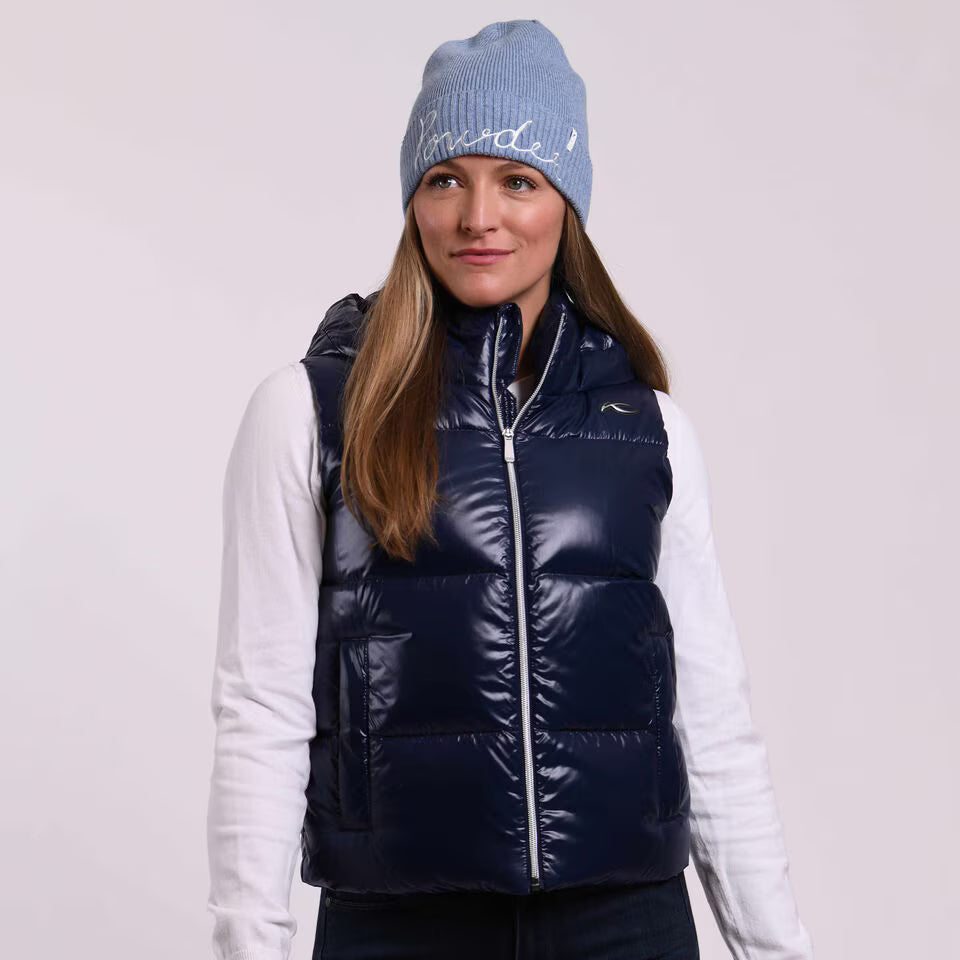 Kjus Women's Vivi Shine Gilet Dunvest Dame - KJUS Navy -