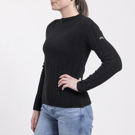 Kjus Women's Woodlands Jumper Sweater Dame - Black - Black