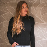 Kjus Women's Woodlands Jumper Sweater Dame - Black -