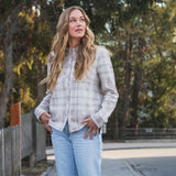 Kjus Women's Yellowstone Shirt Skjorte Dame - Willow/White -