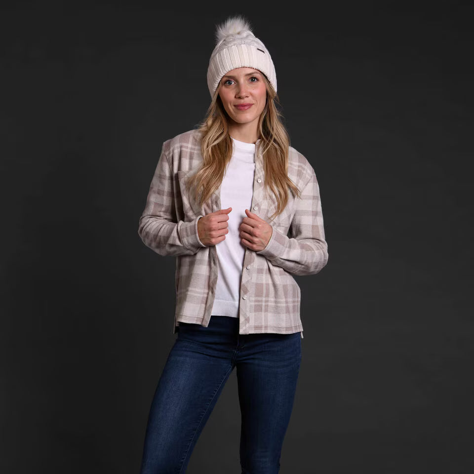 Kjus Women's Yellowstone Shirt Skjorte Dame - Willow/White -