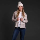 Kjus Women's Yellowstone Shirt Skjorte Dame - Willow/White -