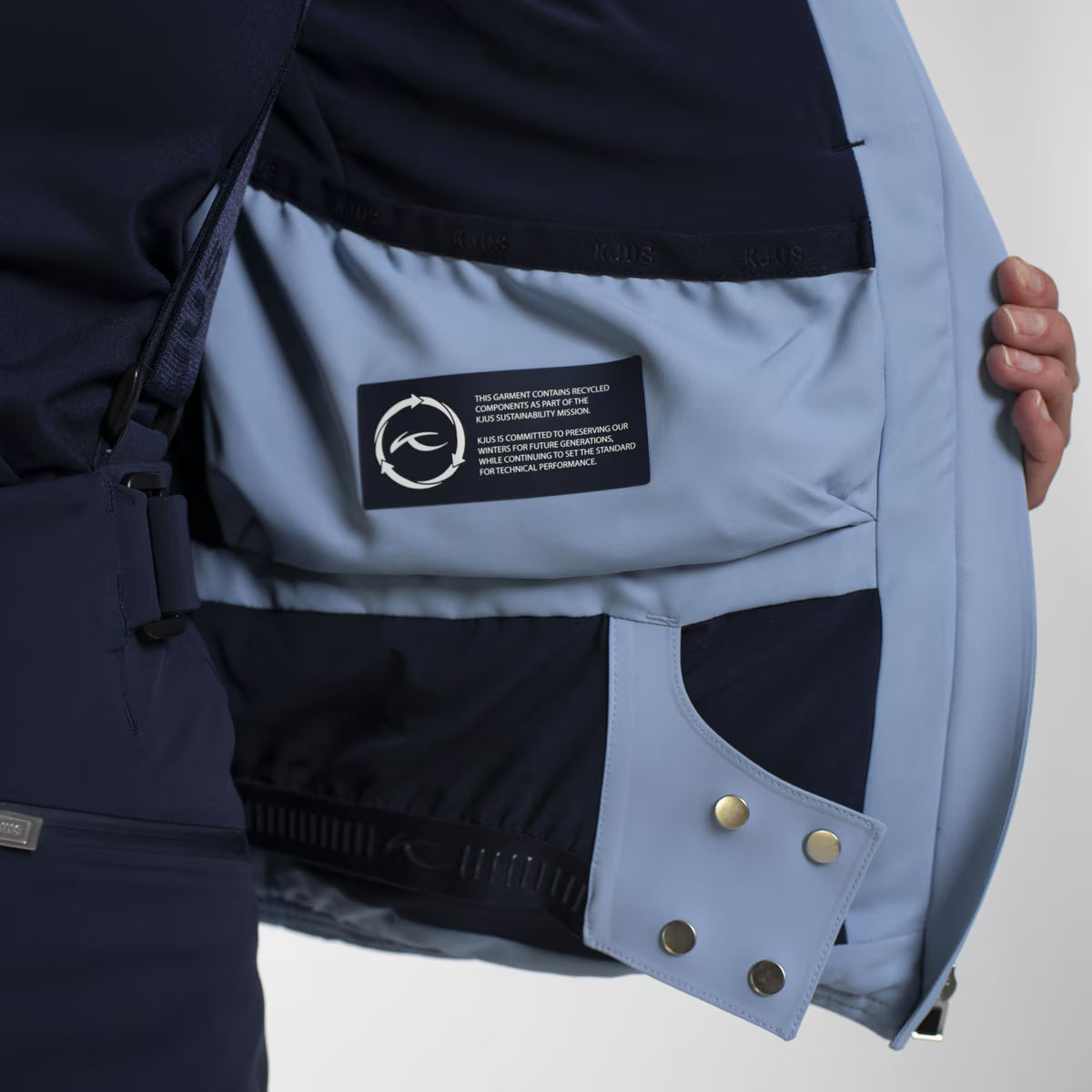 Kjus Women's Twilight Jacket Skijakke Dame - Tranquil Blue/KJUS Navy -