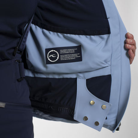 Kjus Women's Twilight Jacket Skijakke Dame - Tranquil Blue/KJUS Navy -