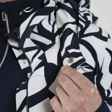 Kjus Women's Twilight Jacket Skijakke Dame - Navy/White