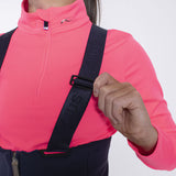 Kjus Girls' Skylar Bib - Sapphire/Atlanta Blue -