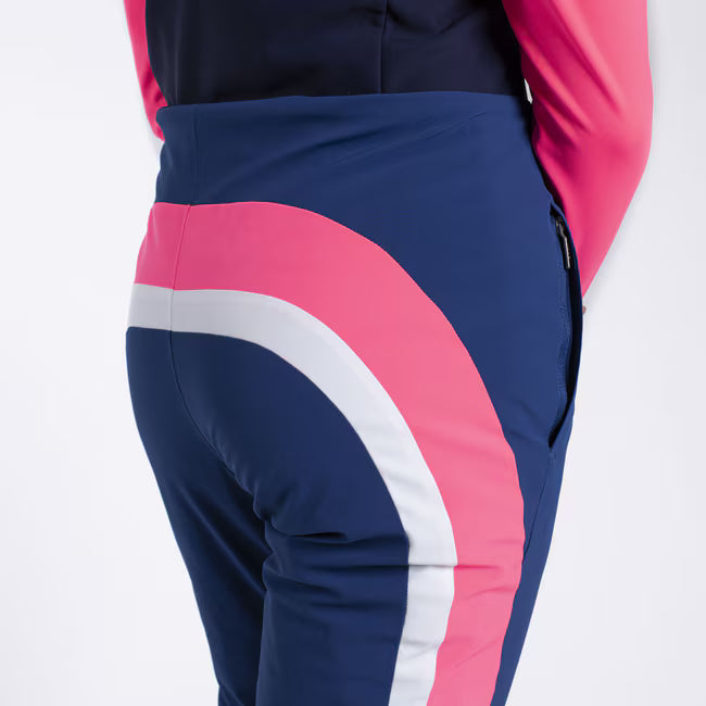 Kjus Girls' Skylar Bib - Sapphire/Atlanta Blue -