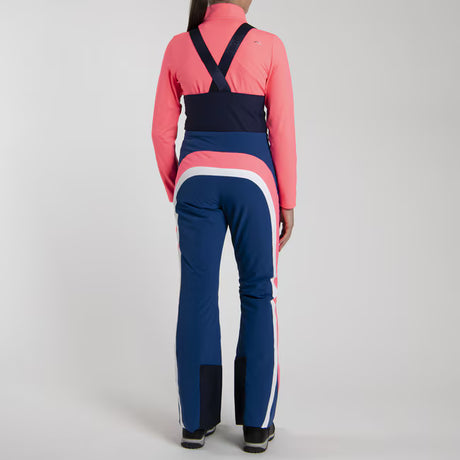 Kjus Girls' Skylar Bib - Sapphire/Atlanta Blue -