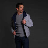 Kjus Men's Apex Flip Jacket Vendbar Jakke Herre - KJUS Navy/Reflective