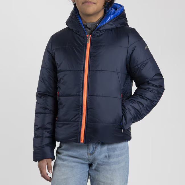 Kjus Juniors Backflip Jacket - Trailblazer/Atlanta Blue -