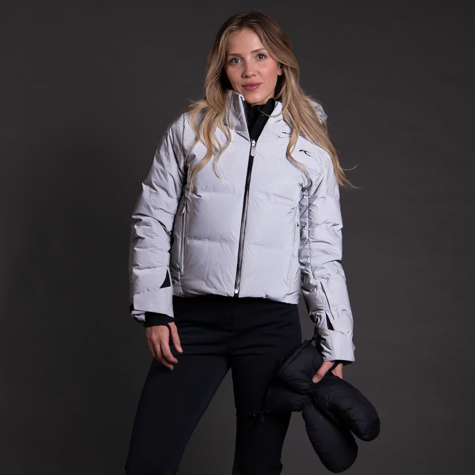 Kjus Women's Reflect Jacket Skijakke Dame - Reflective/Black