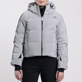 Kjus Women's Reflect Jacket Skijakke Dame - Reflective/Black - Reflective Black