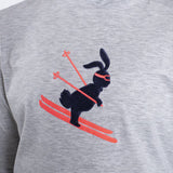 Kjus Girls' Snow Pullover - Alloy/Atlanta Blue