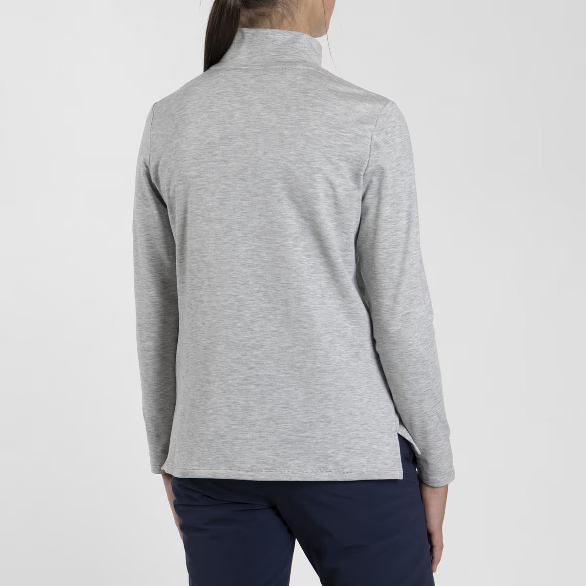 Kjus Girls' Snow Pullover - Alloy/Atlanta Blue