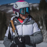 Kjus Girls' Reflect Jacket - Reflective/White