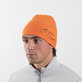 Kjus Unisex Side Logo Beanie Skihue Dame/ Herre - KJUS Orange - Kjus Orange