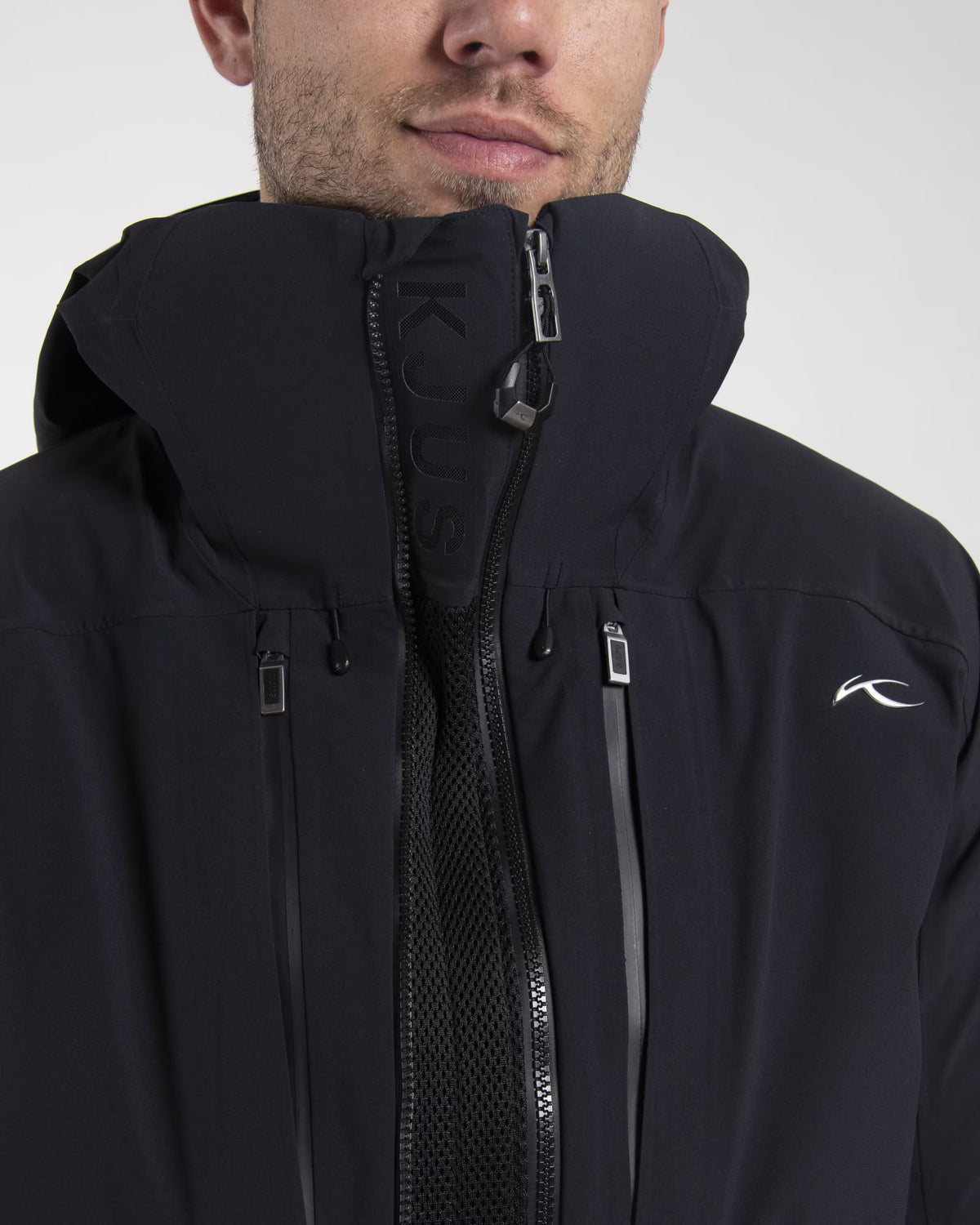 Kjus Men's Lucas FRX Shell Jacket Skijakke Herre - Black - - K01127_K0112701_D01