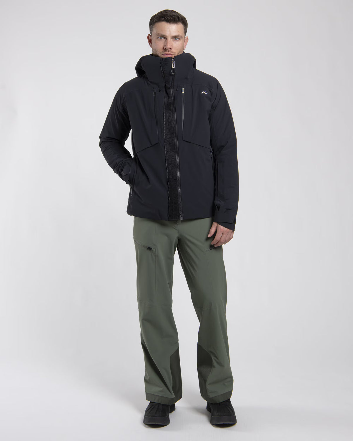 Kjus Men's Lucas FRX Shell Jacket Skijakke Herre - Black - - K01127_K0112701_MF