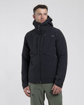 Kjus Men's Lucas FRX Shell Jacket Skijakke Herre - Black - Black - K01127_K0112701_MF2