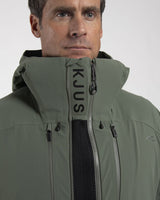Kjus Men's Lucas FRX Shell Jacket Skijakke Herre - Green Slate - - K01127_K0112703_D01