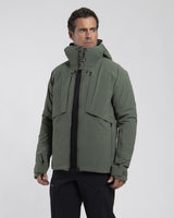 Kjus Men's Lucas FRX Shell Jacket Skijakke Herre - Green Slate - Green Slate - K01127_K0112703_MF2