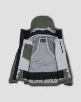 Kjus Men's Lucas FRX Shell Jacket Skijakke Herre - Green Slate - - K01127_K0112703_interior