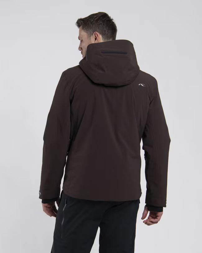 Kjus Men's Cirque Jacket Skijakke Herre - Espresso/Black