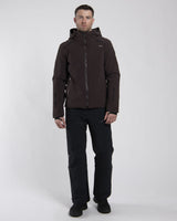 Kjus Men's Cirque Jacket Skijakke Herre - Espresso/Black