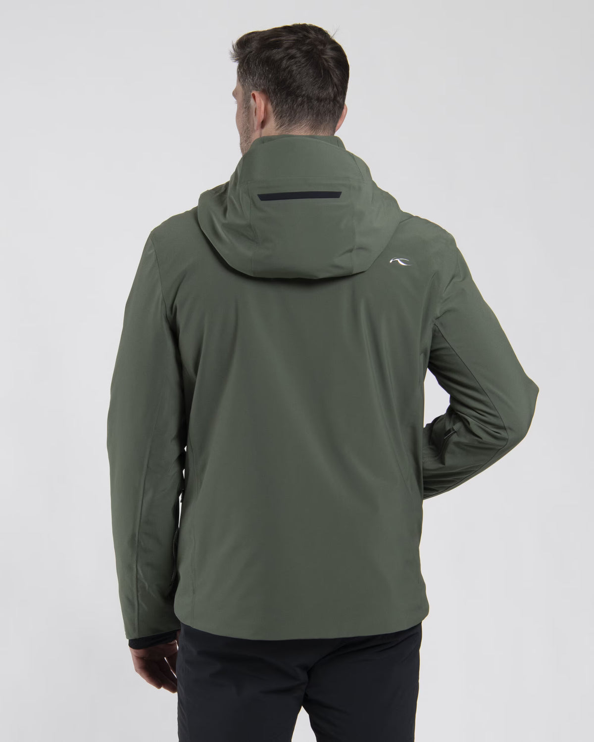 Kjus Men's Cirque Jacket Skijakke Herre - Green Slate/Black