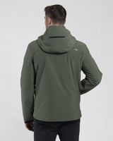 Kjus Men's Cirque Jacket Skijakke Herre - Green Slate/Black