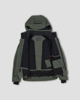 Kjus Men's Cirque Jacket Skijakke Herre - Green Slate/Black
