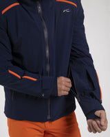Kjus Men's Cirque Jacket Skijakke Herre - KJUS Navy/KJUS Orange - - K01133_K0113305_D01