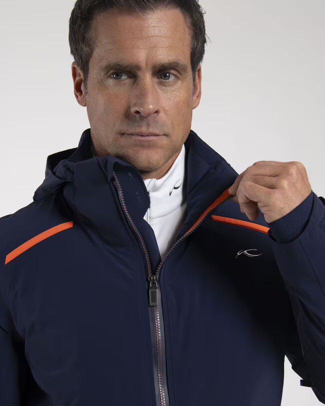 Kjus Men's Cirque Jacket Skijakke Herre - KJUS Navy/KJUS Orange - - K01133_K0113305_D03
