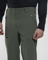 Kjus Men's FRX Lucas Shell Trousers Skibukser Herre - Green Slate
