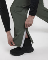 Kjus Men's FRX Lucas Shell Trousers Skibukser Herre - Green Slate
