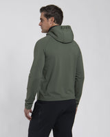 Kjus Men's Charge Hooded Midlayer Mellemlag Herre – Green Slate