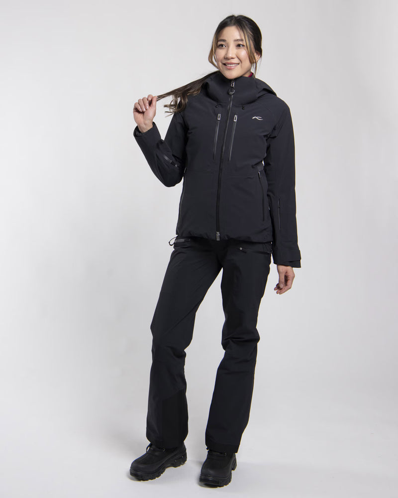Kjus Women's FRX Summit Shell Jacket Skijakke Dame - Black - - K01161_K0116101_MF