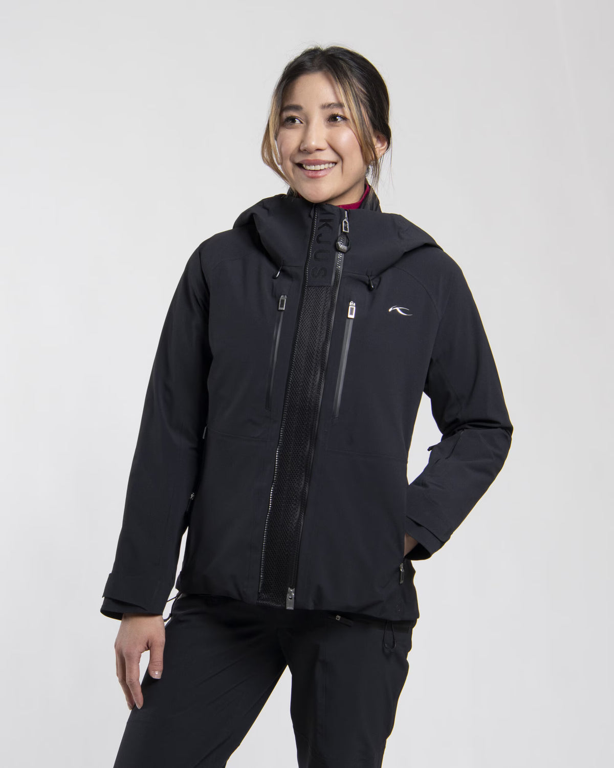 Kjus Women's FRX Summit Shell Jacket Skijakke Dame - Black
