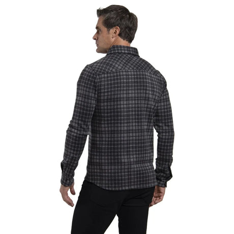 Kjus Men Yellowstone Shirt Skjorte Herre - Pewter/Black - - K01207-K0120704_2