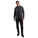 Kjus Men Yellowstone Shirt Skjorte Herre - Pewter/Black - - K01207-K0120704_3